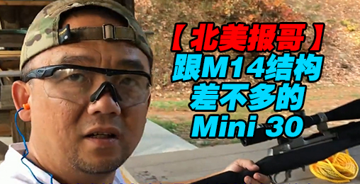 【北美报哥】跟M14结构差不多的Mini 30